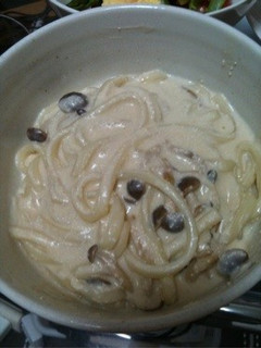たらこのクリームうどん-レシピのメイン写真
