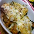 アジと彩り野菜のチーズ焼き