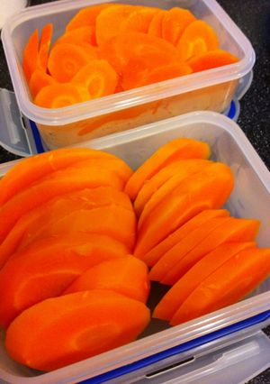 ルクエで保存食♪【にんじん】のやわらか煮-レシピのメイン写真