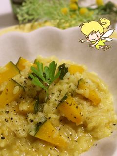 ✿かぼちゃのリゾット✿~カレー風味~-レシピのメイン写真