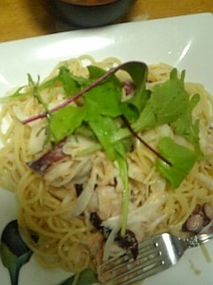 明太子エンダ生たこの冷製パスタ-レシピのメイン写真