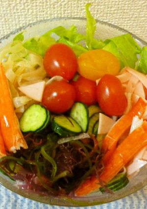 パパの特製だれの冷やし中華-レシピのメイン写真