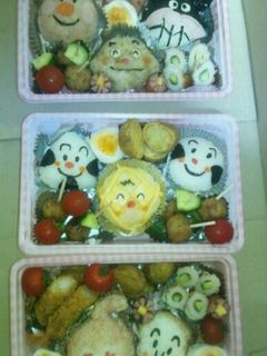 親子遠足~アンパンマン弁当-レシピのメイン写真