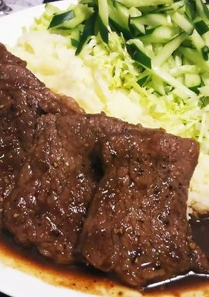 牛肉のバルサミコソース-レシピのメイン写真