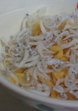 【ズボラ飯】口の中では、かき揚げ丼-レシピのメイン写真