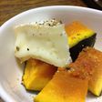 かぼちゃとチーズだけです。。ウマイよ?