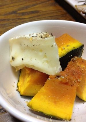 かぼちゃとチーズだけです。。ウマイよ？-レシピのメイン写真