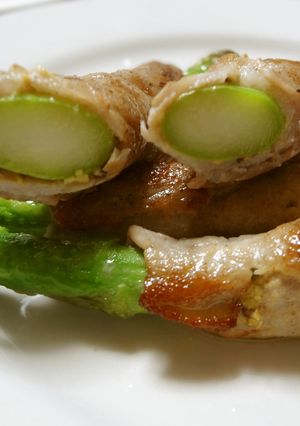 アスパラの肉巻き～粒マスタード風味～-レシピのメイン写真