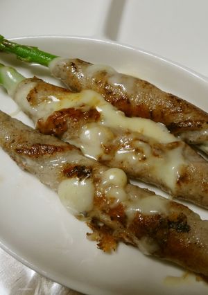 アスパラの肉巻き~チーズと一緒に~-レシピのメイン写真