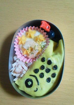 オムライスでキャラ？！弁☆-レシピのメイン写真