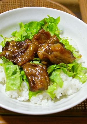 豚なんこつ丼-レシピのメイン写真