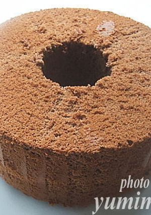 ココア14ｇ★シフォンケーキ-レシピのメイン写真