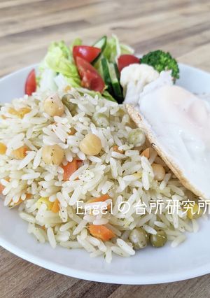 ジェノベーゼ救済ピラフ【創作料理】-レシピのメイン写真