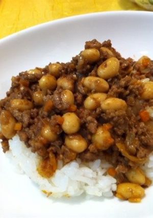 キーマメカレー-レシピのメイン写真