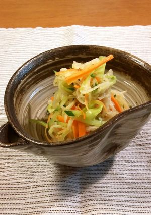 サラダ仕立ての切り干し大根-レシピのメイン写真