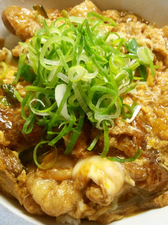 時短丼!お揚げと小松菜の玉子丼-レシピのメイン写真