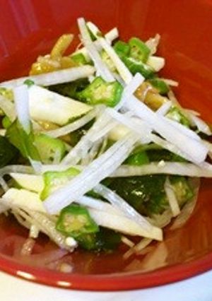 ネバネバサラダ-レシピのメイン写真