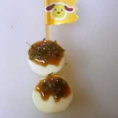 รูปของ キャラ弁★キャンディチーズでたこ焼き♪