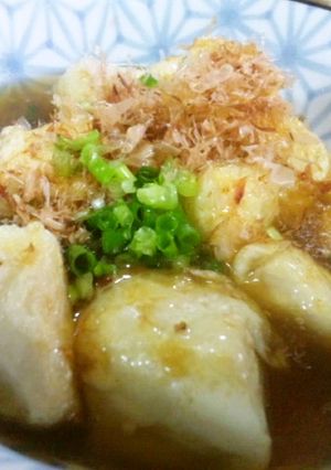 我が家の揚げ出し豆腐-レシピのメイン写真