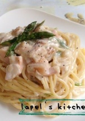 簡単★クリームパスタ-レシピのメイン写真