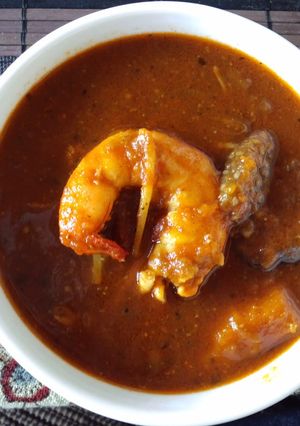 エビとトマトのスープカレー-レシピのメイン写真