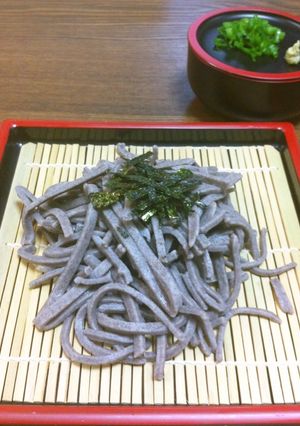 長寿を願って銀不老(ぎんふろう)ざるそば-レシピのメイン写真
