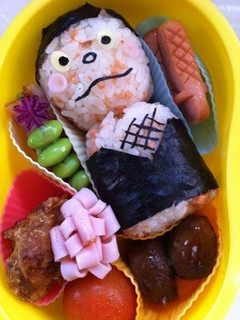 キャラ弁 忍者ハットリくん?-レシピのメイン写真