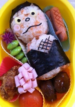 キャラ弁 忍者ハットリくん？-レシピのメイン写真