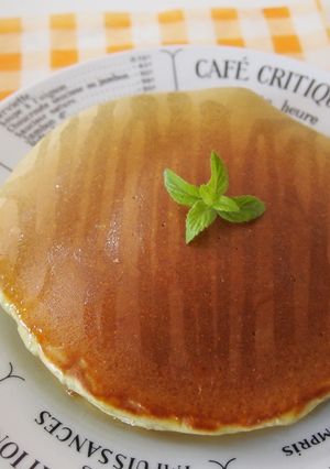 ホットケーキＭＩＸを使わないホットケーキ-レシピのメイン写真