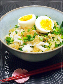 ウチの冷やしたぬき-レシピのメイン写真