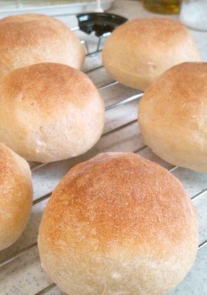 枠(型)がなくても作れるバーガ一用バンズ-レシピのメイン写真