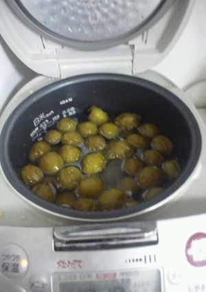 簡単！炊飯器で梅シロップ☆梅ジュース-レシピのメイン写真
