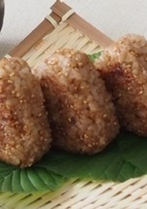 混ぜるだけ☆簡単　焼きおにぎり-レシピのメイン写真
