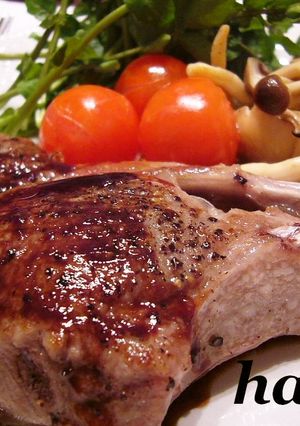 ラム肉のソテー・バルサミコソース-レシピのメイン写真