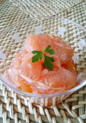 苦い☹グレープフルーツを美味しく♪-レシピのメイン写真