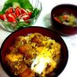 ちょっと濃い味トロトロ半熟親子丼★塩麹入