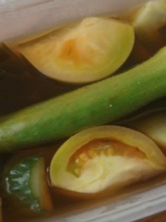 酸っぱ旨っ!昆布が決め手の野菜の酢漬け-レシピのメイン写真