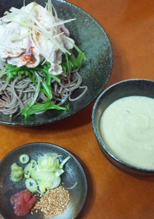 シャブもり蕎麦&斬新！アボカドのつけ汁-レシピのメイン写真
