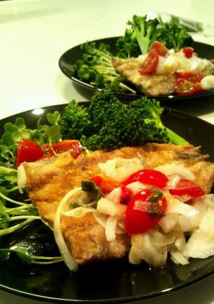 焼き鰯のマリネ-レシピのメイン写真