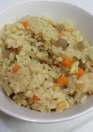 しっかり味で絶品!油かすの炊き込みご飯★-レシピのメイン写真