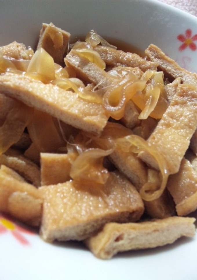 油揚げと玉ねぎの甘煮-レシピのメイン写真