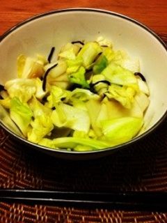 キャベツと大根の塩昆布漬け-レシピのメイン写真