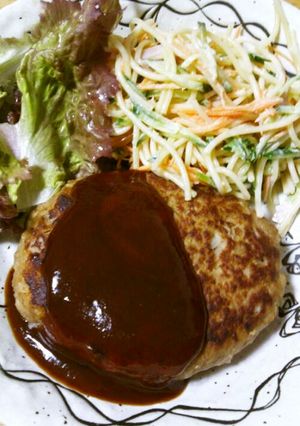食いしん坊バンザイ!!チーズハンバーグ-レシピのメイン写真