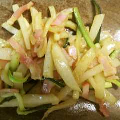 รูปของ ☆ズッキーニ、じゃが芋、ベーコンカレー味