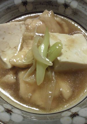 簡単☆鶏むね肉と豆腐のトロトロ煮-レシピのメイン写真