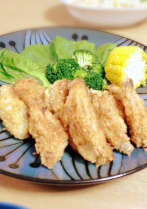 手羽中スパイシー唐揚げ★チキチキボーン風-レシピのメイン写真