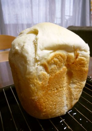 【HB】早焼き✿超しっとり～ご飯食パン-レシピのメイン写真