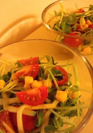 豆苗のイタリアンサラダ☆-レシピのメイン写真