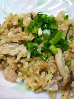 きのこと万能ネギの焼き飯♡-レシピのメイン写真