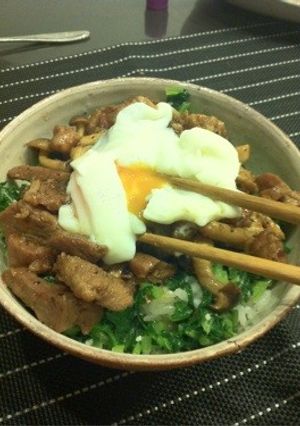 塩麹で*スタミナ豚丼-レシピのメイン写真